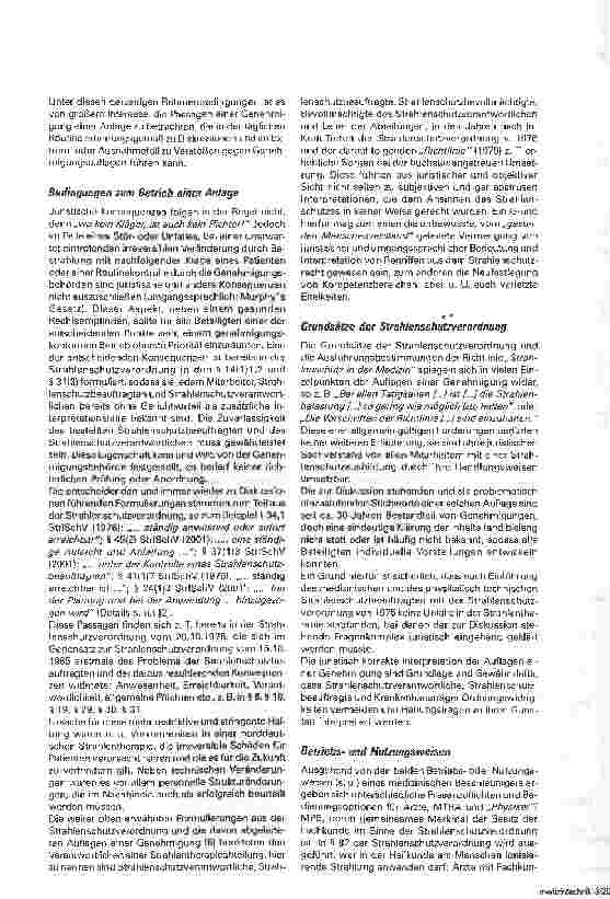 Vorschauseite 4: Strahlenschutzrecht in der täglichen Strahlentherapie Praxis