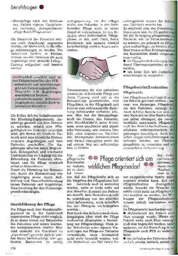 Vorschauseite 6: Die Pflegedokumentation anhand des Pflegeprozesses