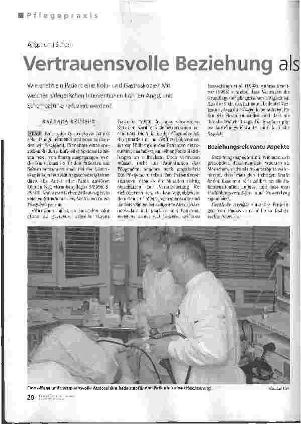 Vorschauseite 1: Vertrauensvolle Beziehung als Gegengift