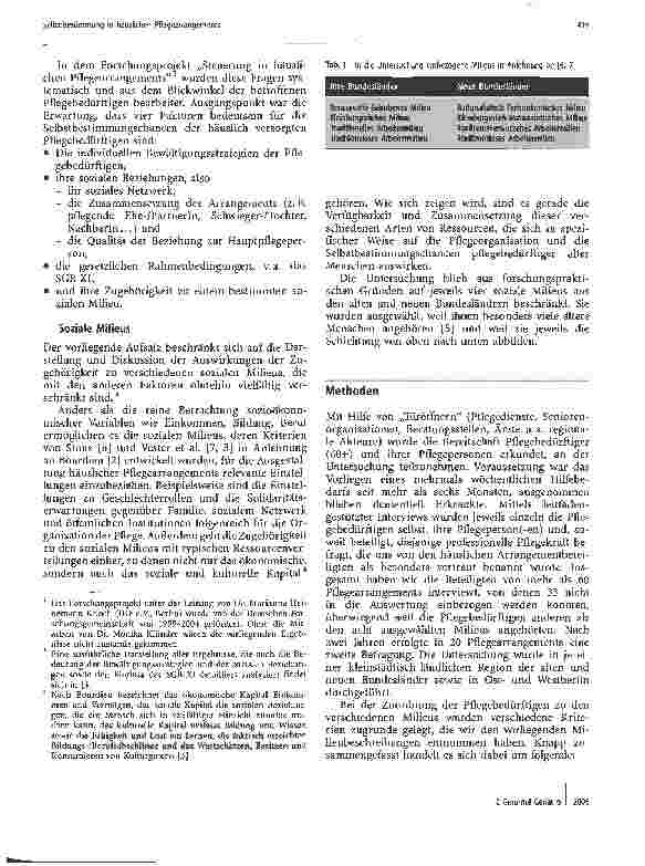 Vorschauseite 2: Pflegeorganisation und Selbstbestimmung in häuslichen Pflegearragementsts