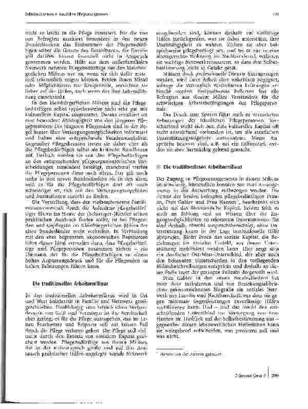 Vorschauseite 4: Pflegeorganisation und Selbstbestimmung in häuslichen Pflegearragementsts