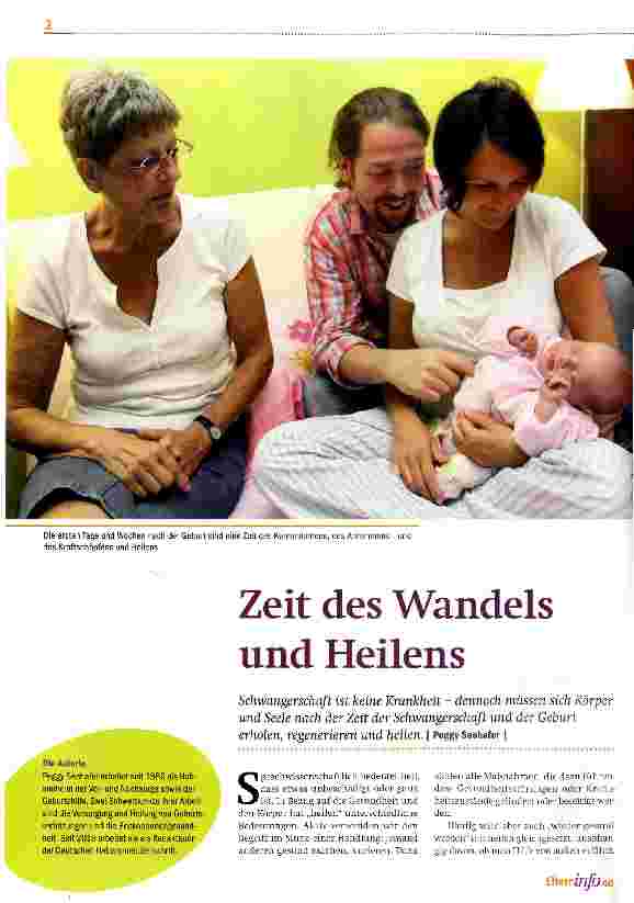 Vorschauseite 1: Zeit des Wandels und Heilens