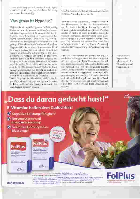 Vorschauseite 2: Selbstorganisatorische Hypnose als Lebenskunst