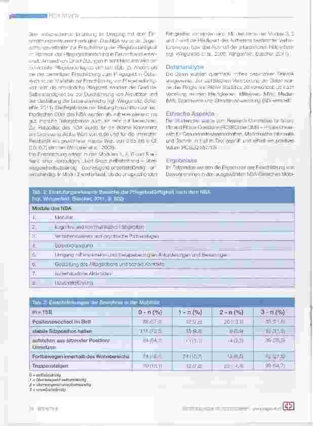 Vorschauseite 2: Pflegeund Betreuungsbedarf in Tiroler Pflegeheimen eine Erhebung mit dem „Neuen Begutachtungsassessment“