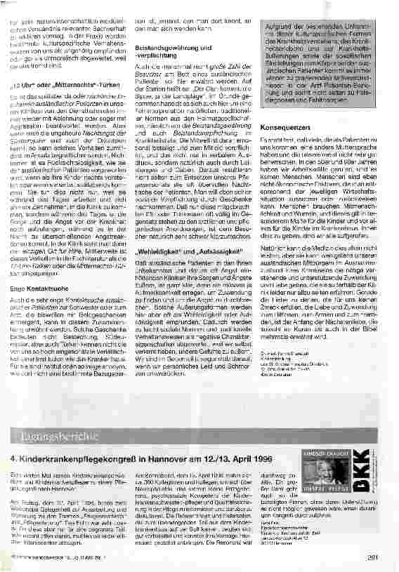Vorschauseite 2: Das ausländische Kind im Krankenhaus