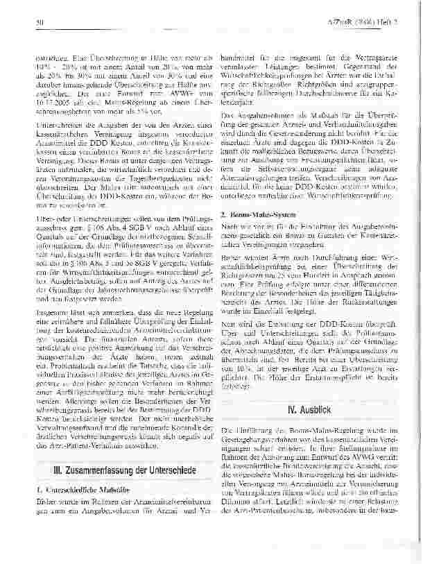 Vorschauseite 4: Bonus-Malus-Regelung nach AVWG