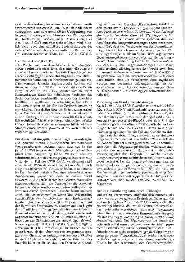 Vorschauseite 2: Das MVZ und die Integrierte Versorgung als neue Versorgungsformen für Krankenhäusereine rechtliche Bestandsaufnahme -