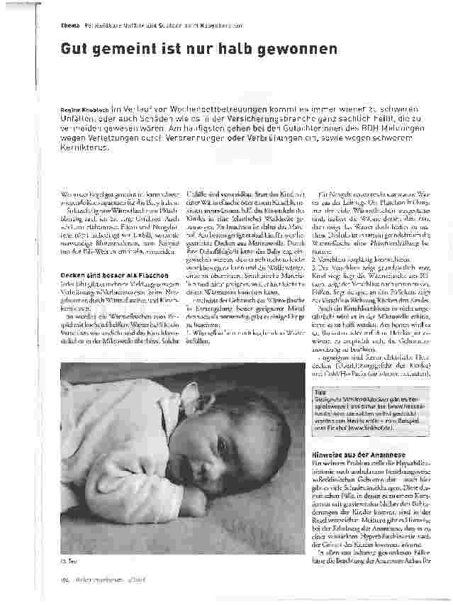 Vorschauseite 1: Gut gemeint ist nur halb gewonnen
