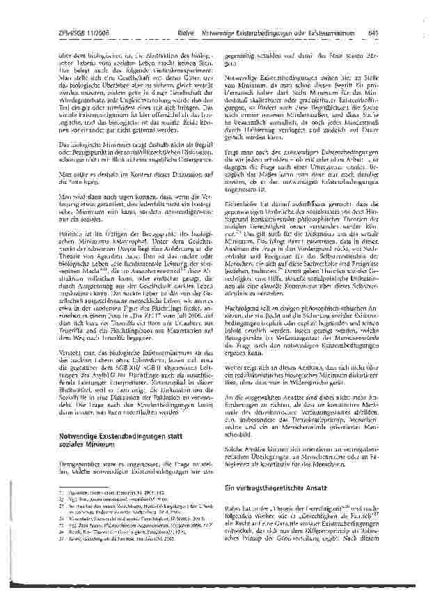 Vorschauseite 3: Notwendige Existenzbedingungen oder Existenzminimum