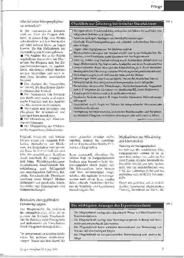 Vorschauseite 2: Ambulante Sturzprophylaxe