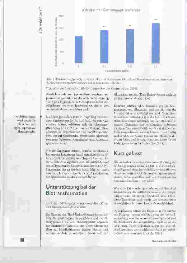 Vorschauseite 3: Effektive Entgiftung mit Alpha-Liponsäure
