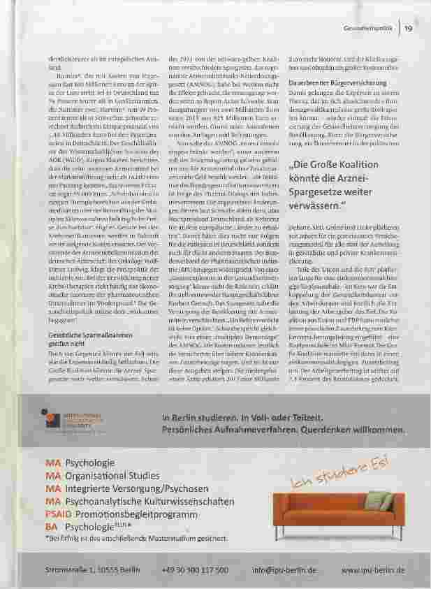 Vorschauseite 2: Finanzielle Belastungen steigen