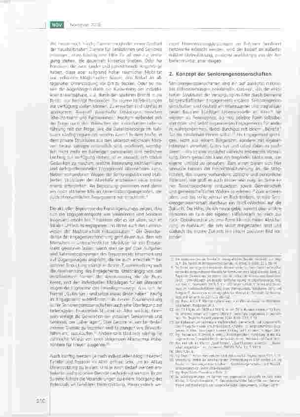 Vorschauseite 2: Seniorengenossenschaften in Deutschland Versorgungsmodell der Zukunft?