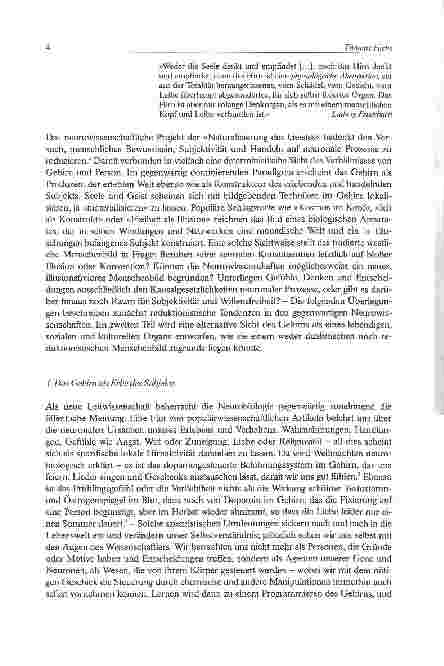 Vorschauseite 2: Kosmos im Kopf? Neurowissenschaften und Menschenbild