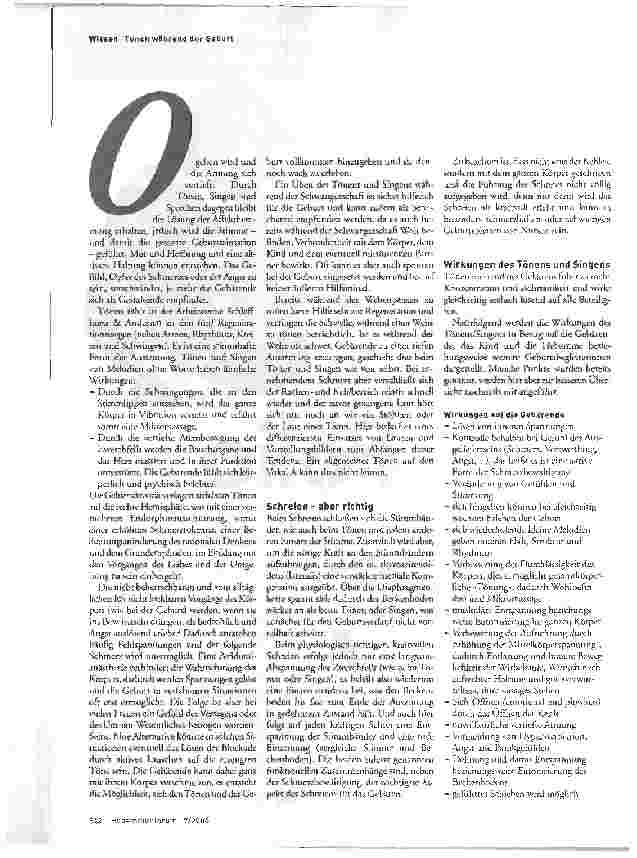 Vorschauseite 3: Tönend kannst du gebären