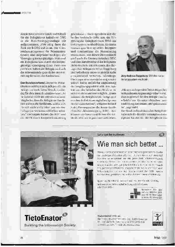 Vorschauseite 3: Aufstand der Belegärzte