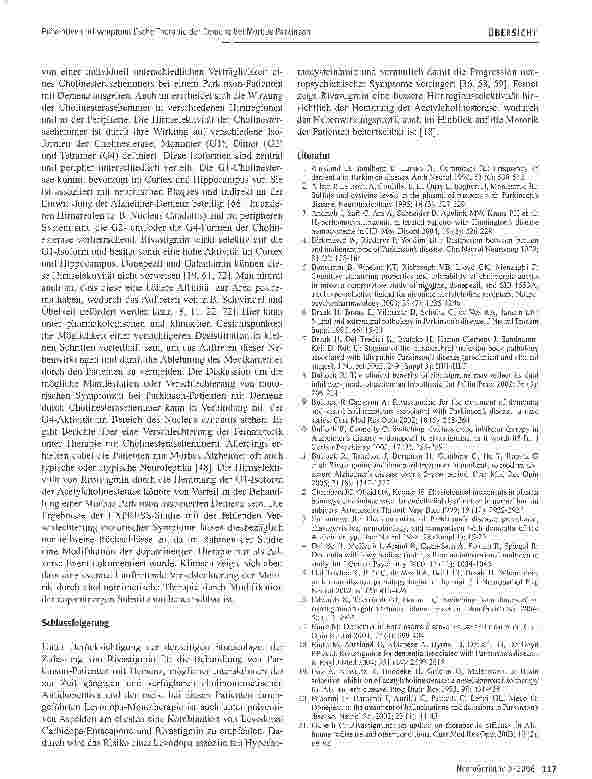 Vorschauseite 5: Präventive und symptomatische Therapie der Demenz bei Morbus Parkinson