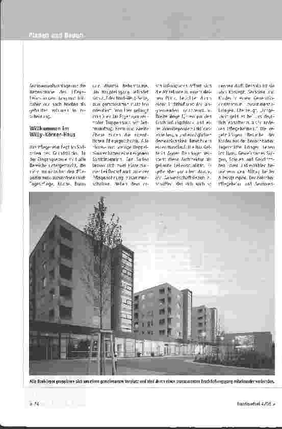 Vorschauseite 3: Generationenzentrum Kornhasen: Begegnungsstätte für Alt und Jung
