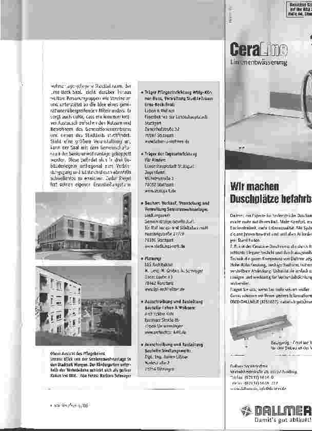 Vorschauseite 4: Generationenzentrum Kornhasen: Begegnungsstätte für Alt und Jung