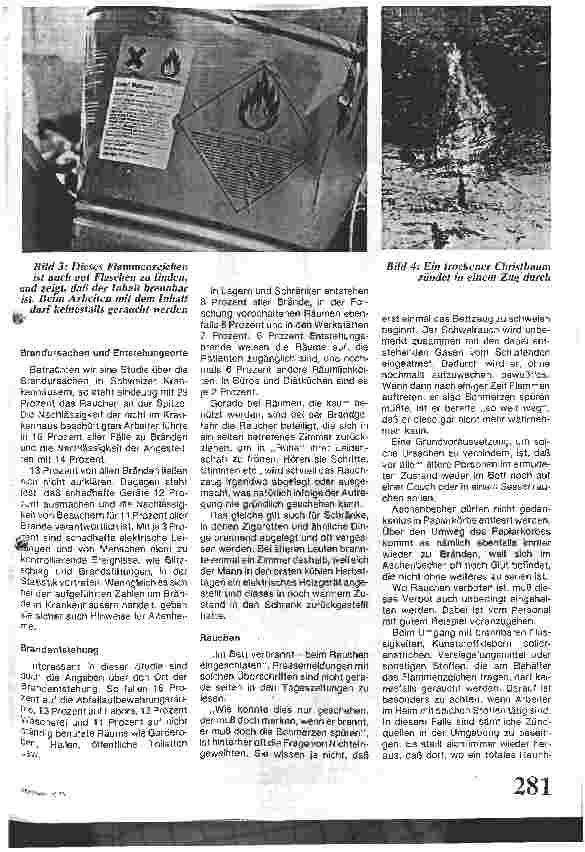 Vorschauseite 2: Brandursachen - Brandverhütung