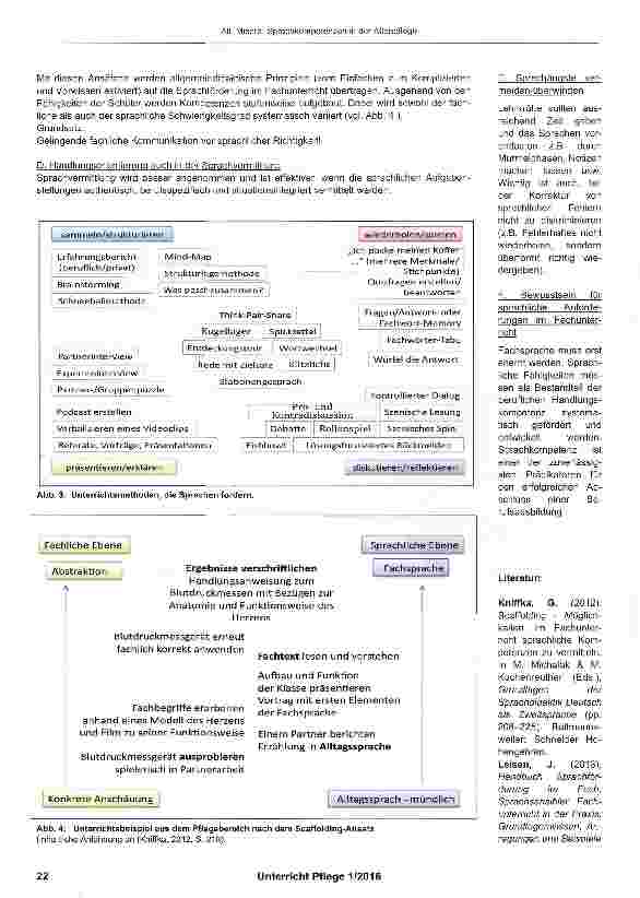 Vorschauseite 3: Sprachkompetenzen in der Altenpflege
