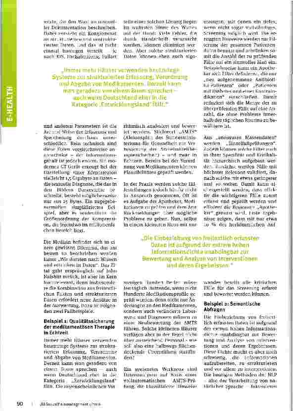 Vorschauseite 2: Wir dursten nach Wissen und ertrinken in Daten