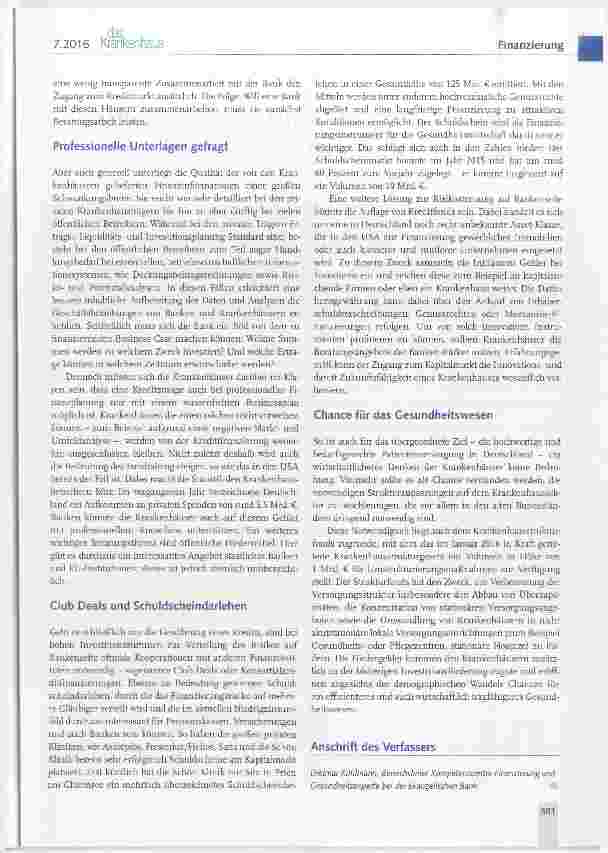 Vorschauseite 2: Gute Chancen mit neuen Konzepten