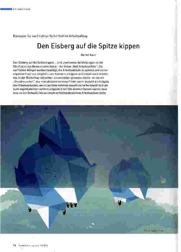 Vorschauseite 1: Den Eisberg auf die Spitze kippen