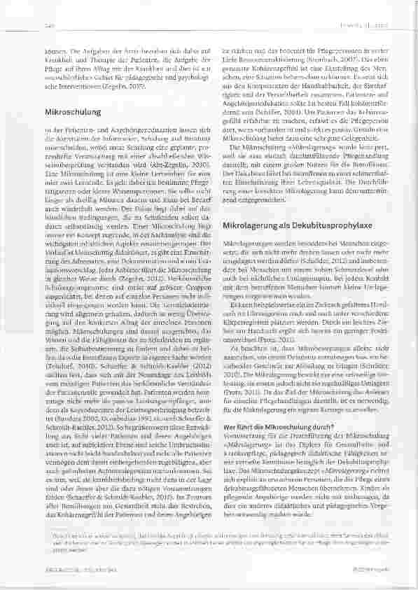 Vorschauseite 2: Mikroschulung Mikrolagerung. Ergebnisse des Implementierungsprojekts der ersten österreichischen Mikroschulung.