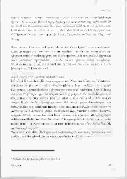 Vorschauseite 4: „TRAGT DER HIRTE? Anmerkungen zu Gerontologie und Religion