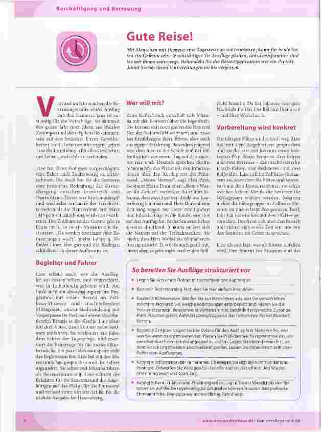 Vorschauseite 1: Gute Reise!