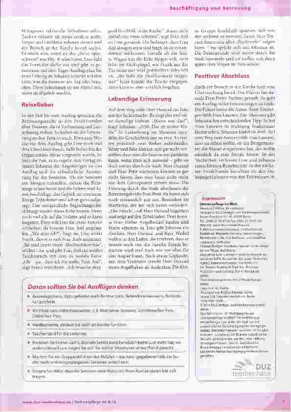 Vorschauseite 2: Gute Reise!