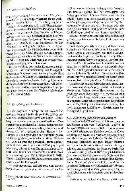 Vorschauseite 2: Pädagogische Professionalität in der Pflege - Gedanken zur Hochschulausbildung von Pflegepädagogen