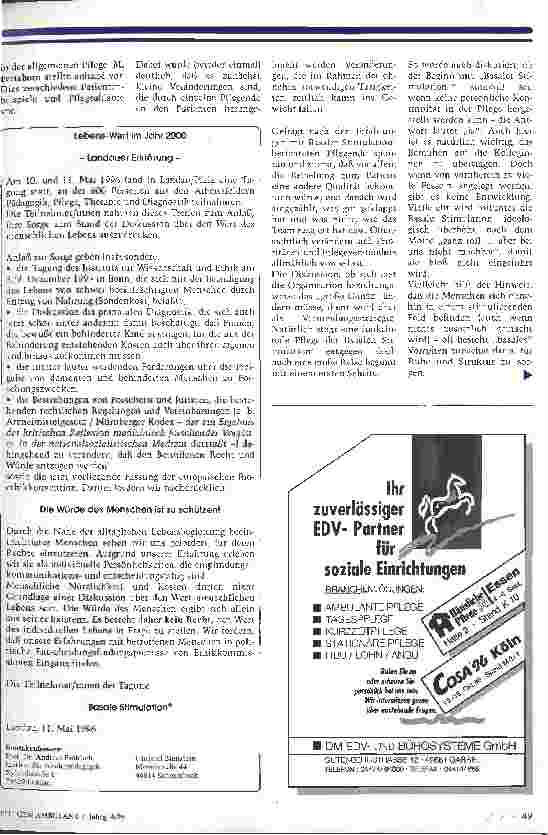 Vorschauseite 2: Basale Stimulation - Pflege und Förderung im Austausch