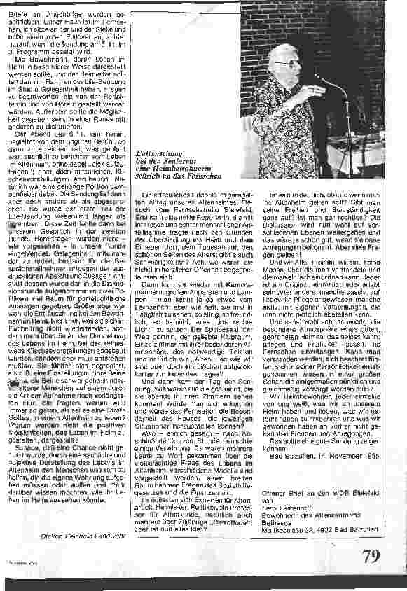 Vorschauseite 2: Das Fernsehen kommt