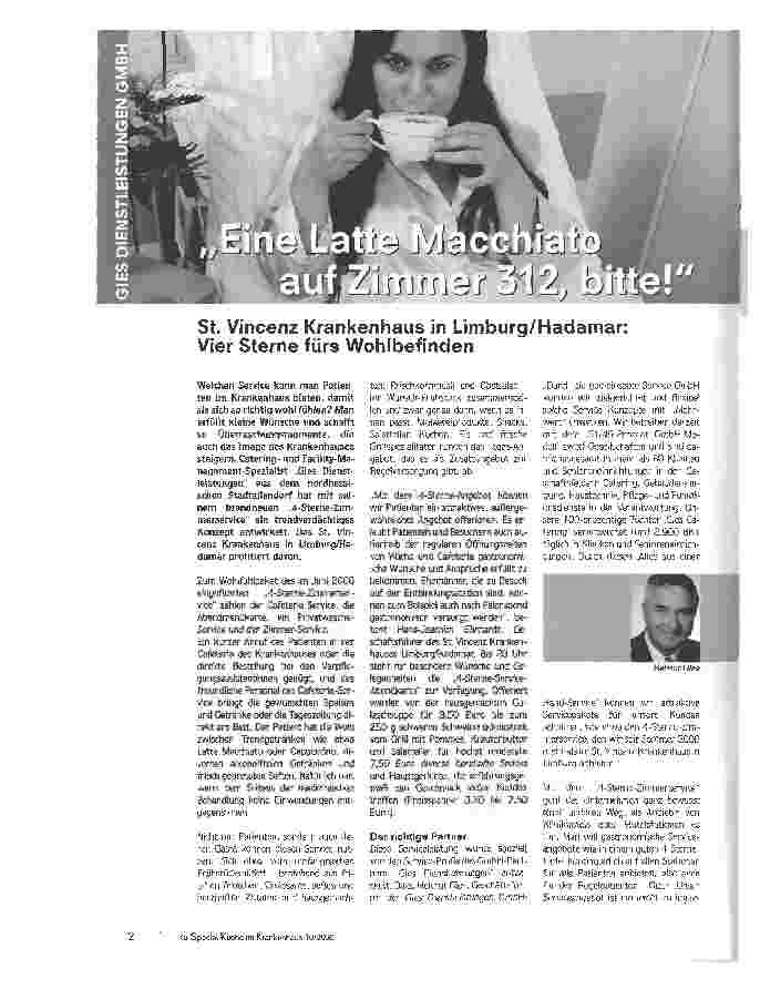 Vorschauseite 1: Eine Latte Macchiato auf Zimmer 312, bitte!
