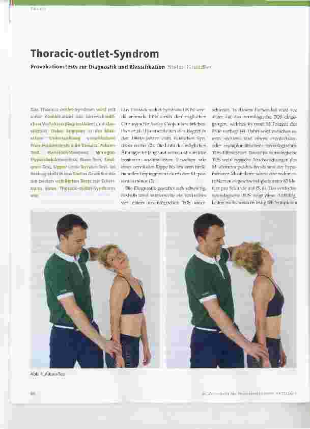 Vorschauseite 1: Thoracic-outlet-Syndrom