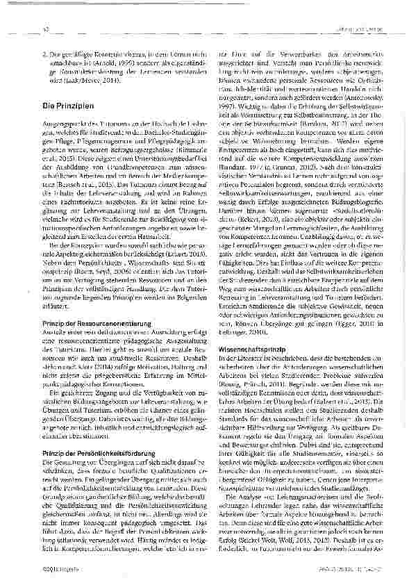 Vorschauseite 4: Bildungsübergänge durch Tutorien erfolgreich gestalten