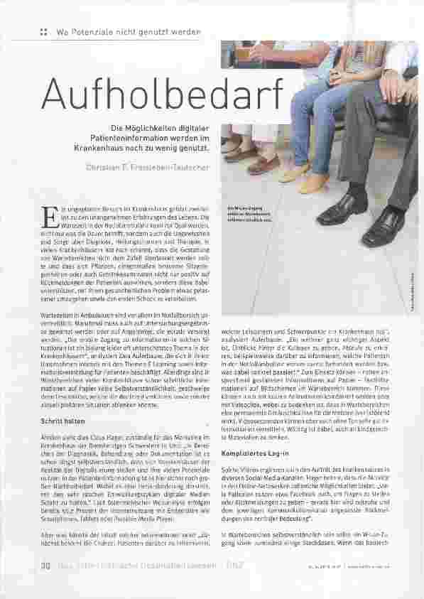 Vorschauseite 1: Aufholbedarf