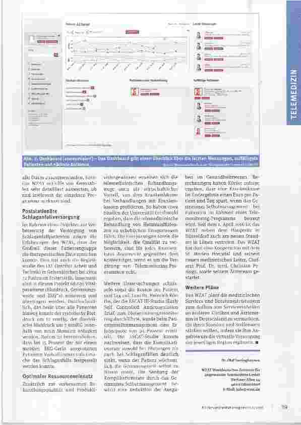 Vorschauseite 3: Die „virtuelle Visite“