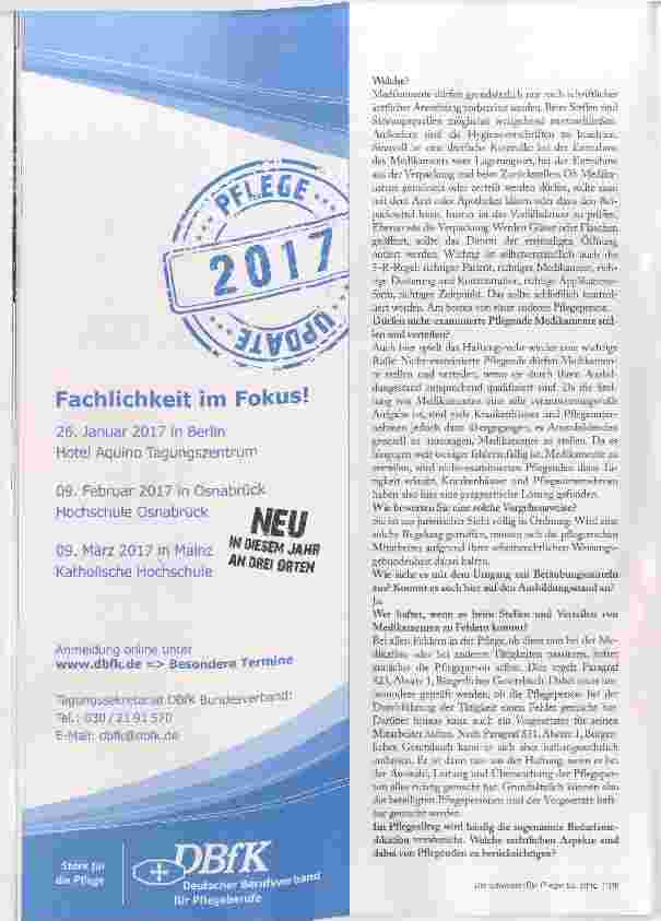 Vorschauseite 3: Bei Fehlern haftet die Pflegeperson