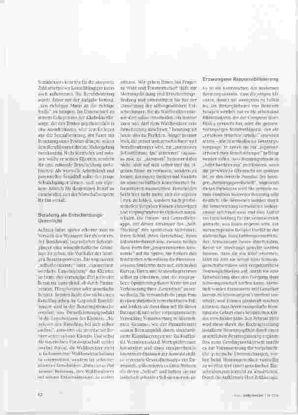 Vorschauseite 2: Den Rat bei sich selber suchen
