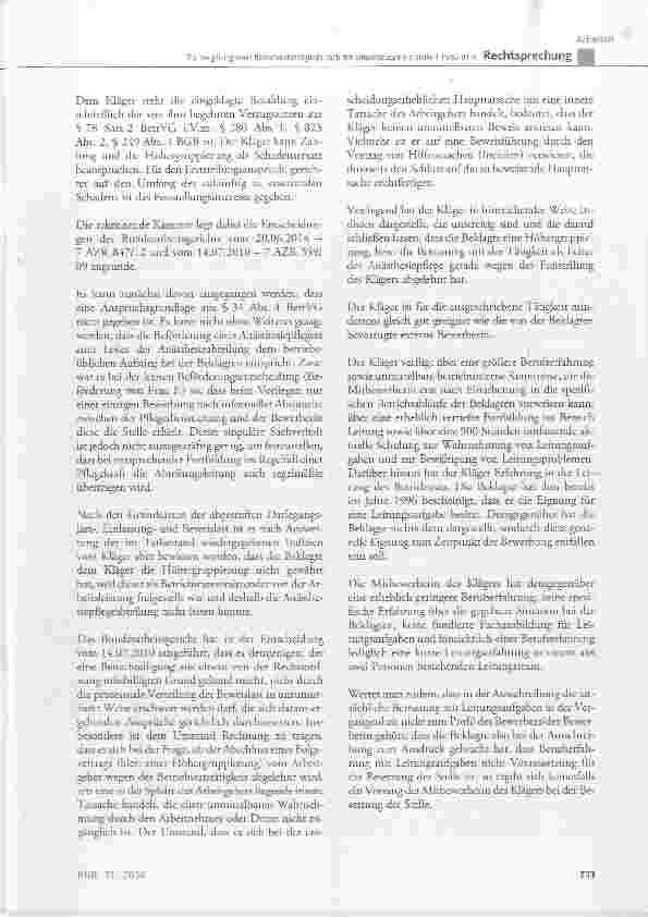 Vorschauseite 4: Zur Vergütung eines Betriebsratsmitglieds nach der Entgeltgruppe 9d Stufe 4 TVÖD BT-K