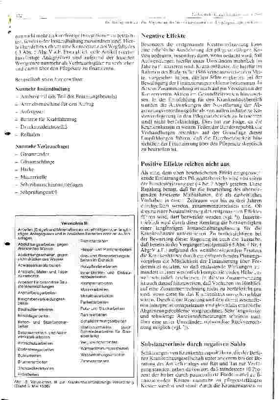 Vorschauseite 4: Zur Abgrenzung der Investionskosten von den pflegesatzfähigen Kosten