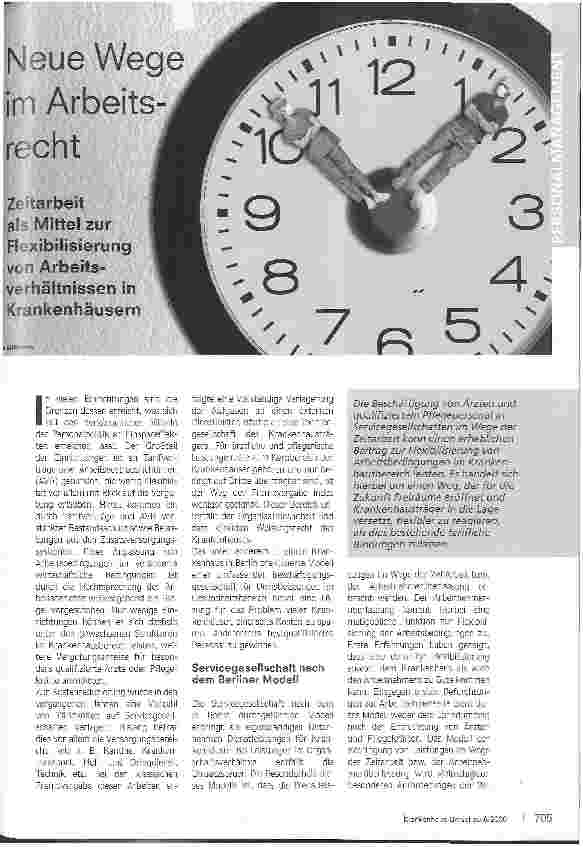Vorschauseite 1: Neue Wege im Arbeitsrecht