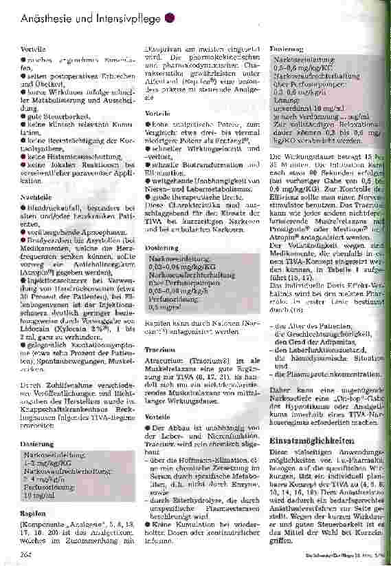 Vorschauseite 2: Totale intravenöse Anästhesie
