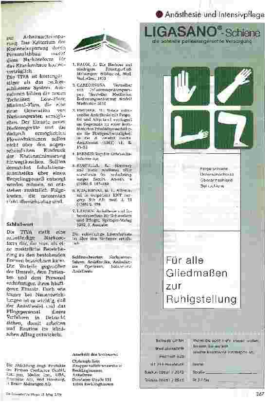 Vorschauseite 5: Totale intravenöse Anästhesie