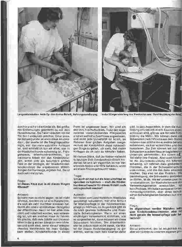 Vorschauseite 2: Das Städtische Kinderkrankenhaus Köln-Riehl Interview mit Prof.Dr. Ewerbeck // Ärztlicher Direktor