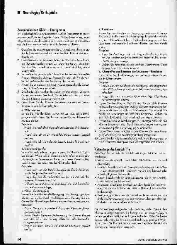 Vorschauseite 3: Bewusstes Bewegungslernen