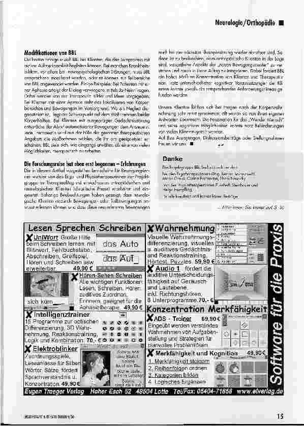 Vorschauseite 4: Bewusstes Bewegungslernen